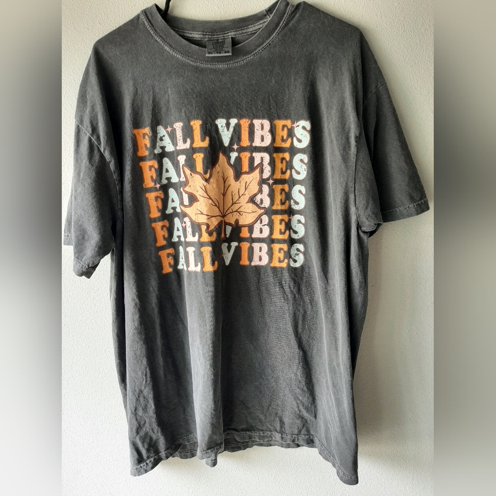 Comfort Colors Fall Vibes xl graphic
